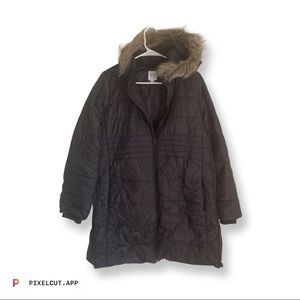GAP Maternity Puffer Coat